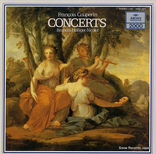 BRANDIS / HOLLIGER / NICOLET francois couperin; concerts 20MA0075