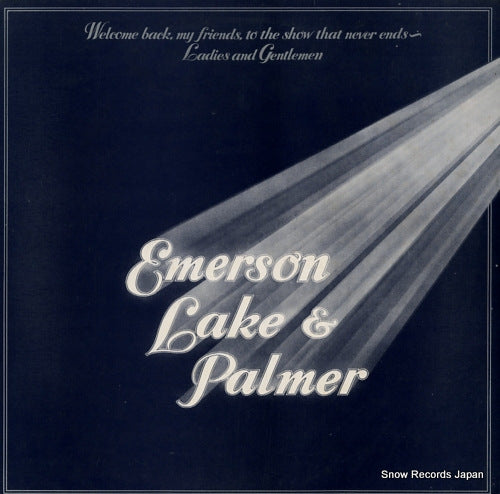 EMERSON, LAKE AND PALMER welcome back my friends to the show that never ends ladies and gentleman P-5140M