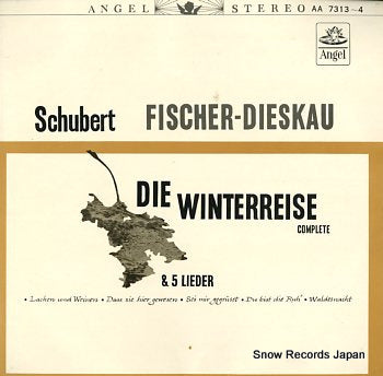 FISCHER-DIESKAU, DIETRICH schubert; die winterreise complete AA7313-4
