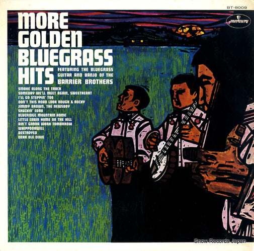 BARRIER BROTHERS more golden bluegrass hits BT-8009