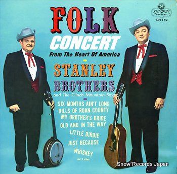STANLEY BROTHERS, THE folk concert MH170