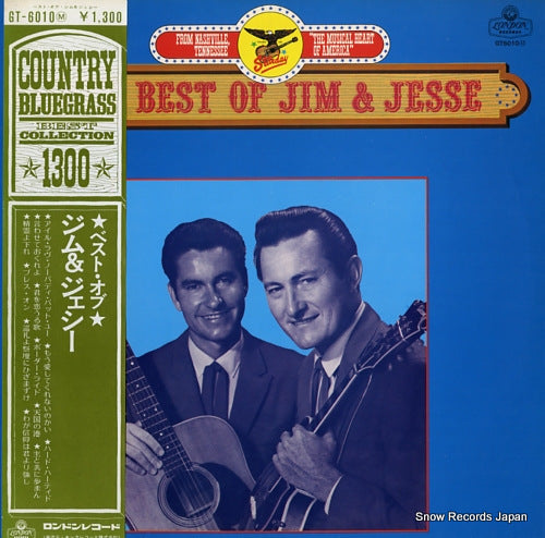 JIM AND JESSE the best of jim & jesse GT-6010