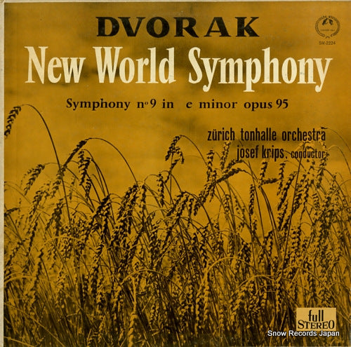 KRIPS, JOSEF dvorak; new world symphony SM-2224