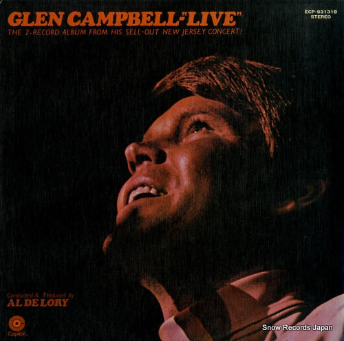 CAMPBELL, GLEN glen campbell-"live" ECP-93131B