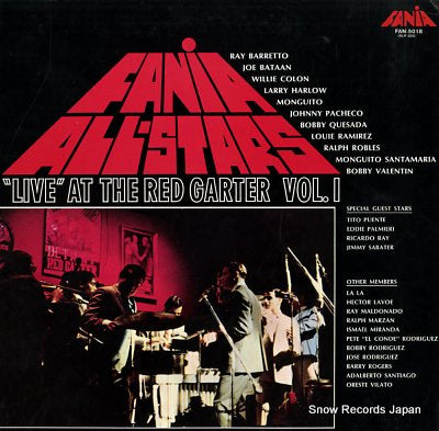 FANIA ALL STARS live at the red carter vol.1 FAN-5018