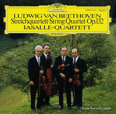 LASALLE QUARTET beethoven; streichquartett string quartet op.132 28MG0033