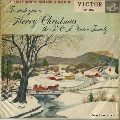 WINTERHALTER, HUGO to wish you a merry christmas  EP-1187