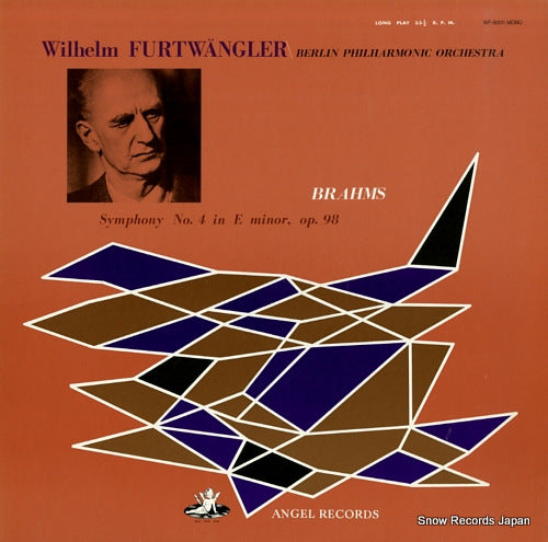 FURTWANGLER, WILHELM brahms; symphony no.4 in e minor, op.98 WF-50011