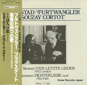 FURTWANGLER, WILHELM / KIRSTEN FLAGSTAD strauss, richard; vier letzte lieder SLF5011