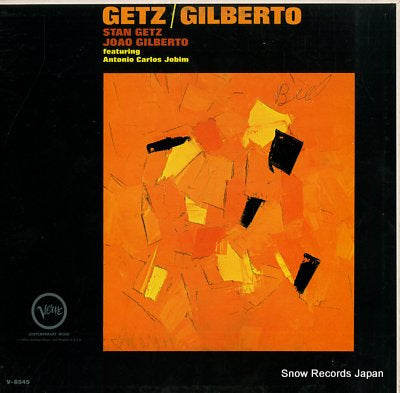 GETZ, STAN, AND JOAO GILBERT getz/gilberto V-8545