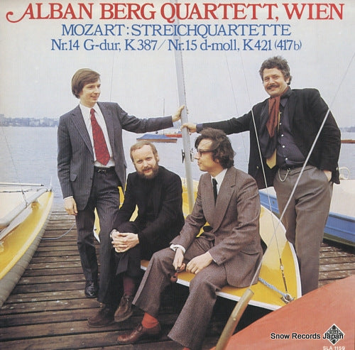 ALBAN BERG QUARTETT, WIEN mozart; streichquartette nr.14 & nr.15 SLA1159