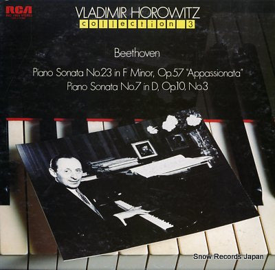 HOROWITZ, VLADIMIR beethoven; piano sonata no.23 appassionata RVC-1503