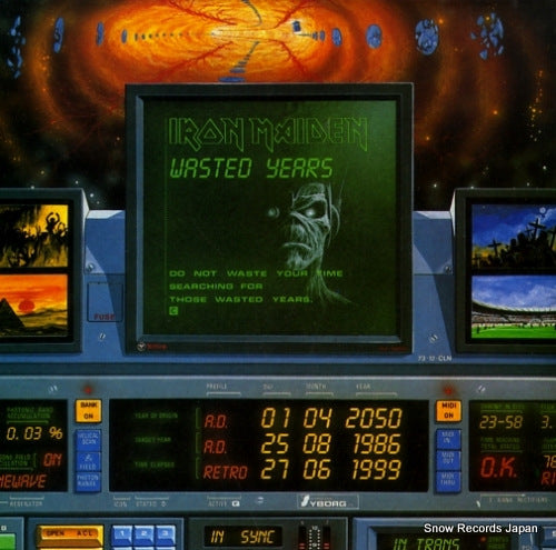 IRON MAIDEN wasted years EMI5583
