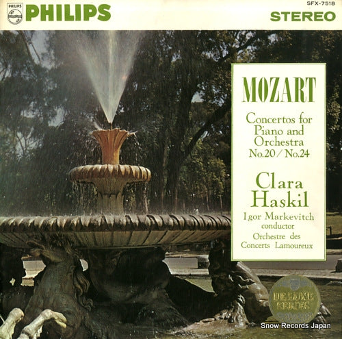 HASKIL, CLARA mozart; concertos for piano and orchestra no.20 & no.24 SFX-7518