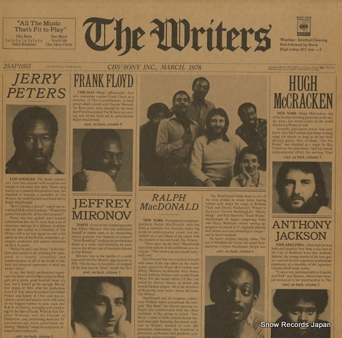 WRITERS, THE the writers 25AP1055