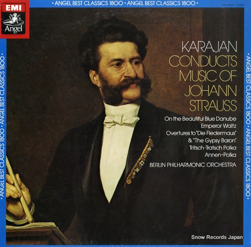 KARAJAN, HERBERT VON karajan conducts music of johann strauss EAC-55019