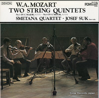 SMETANA QUARTET mozart; two string quintets OS-7171-ND