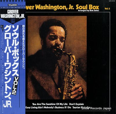 WASHINGTON, GROVER, JR. soul box vol.2 VIP-4119