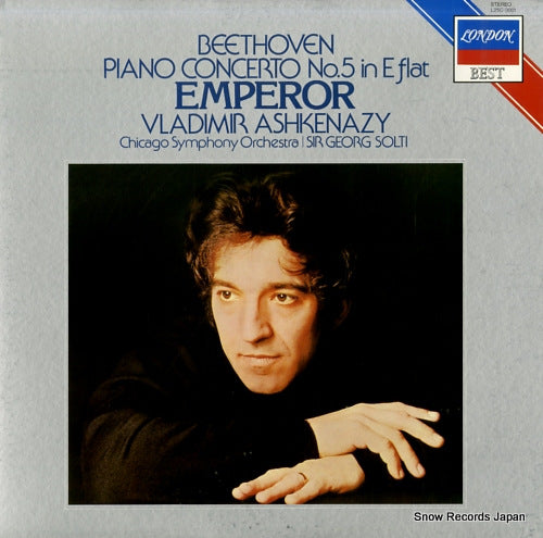 ASHKENAZY, VLADIMIR beethoven; piano concerto no.5 emperor L25C-3001