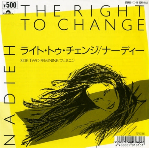 NADIEH the right to change 5DM0182