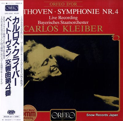 KLEIBER, CARLOS beethoven; symphonie nr.4 25PC-10040 / S100841B