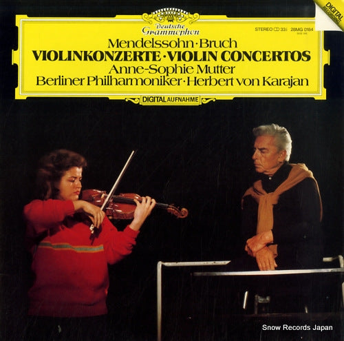 MUTTER, ANNE-SOPHIE mendelssohn & bruch; violin concertos 28MG0184