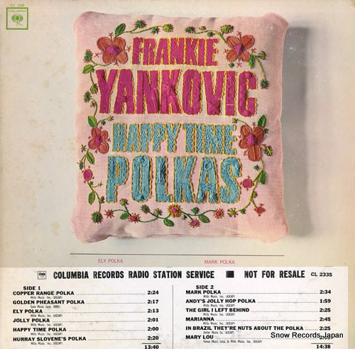 YANKOVIC, FRANKIE happy time polkas CL2335