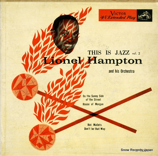 HAMPTON, LIONEL on the sunny side of the street EP-1036