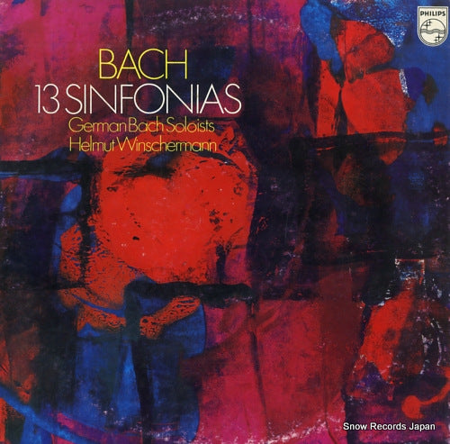 WINSCHERMANN, HELMUT bach; 13 sinfonias 13PC-303