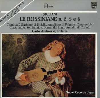 AMBROSIO, CARLO giuliani; le rossiniane n. 2, 5 e 6 6529125