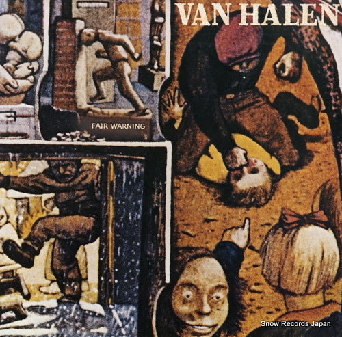 VAN HALEN fair warning P-10978W