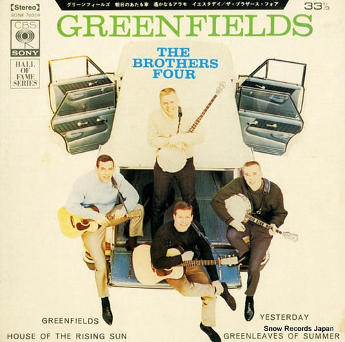 BROTHERS FOUR, THE greenfields SONE70009