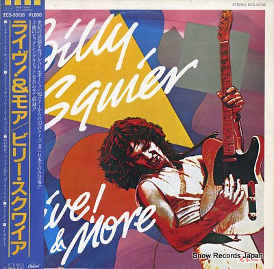 SQUIER, BILLY live & more ECS-50136