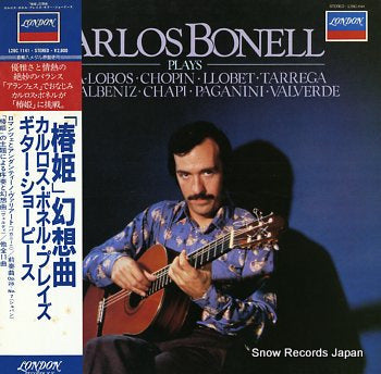BONELL, CARLOS plays guitar showpieces L28C1141