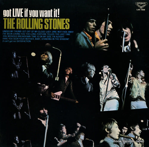 ROLLING STONES, THE got live if you want it LAX1008