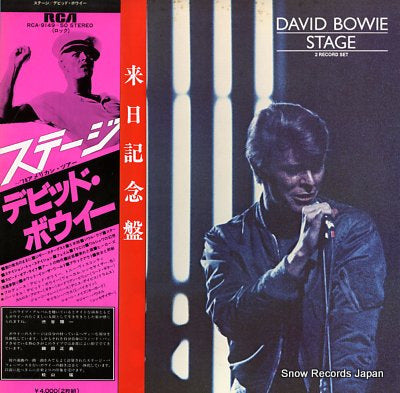 BOWIE, DAVID stage RCA-9149-50
