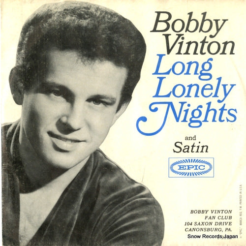 VINTON, BOBBY long lonely nights 5-9768