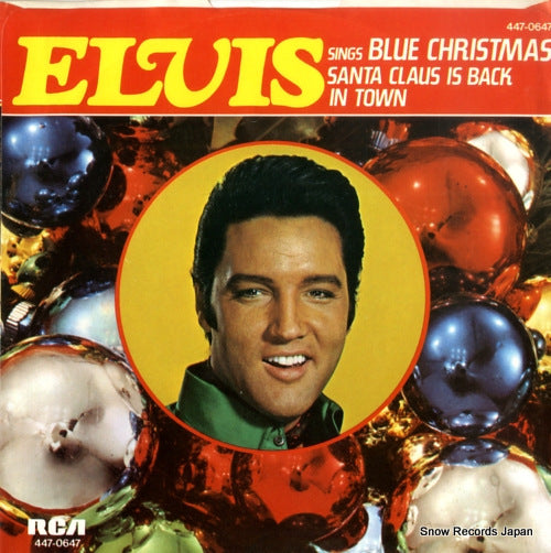 PRESLEY, ELVIS blue christmas 447-0647