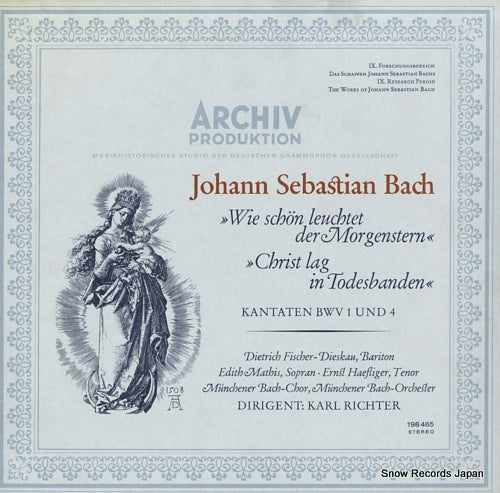 RICHTER, KARL bach; wie schon leuchtet der morgenstern 198465