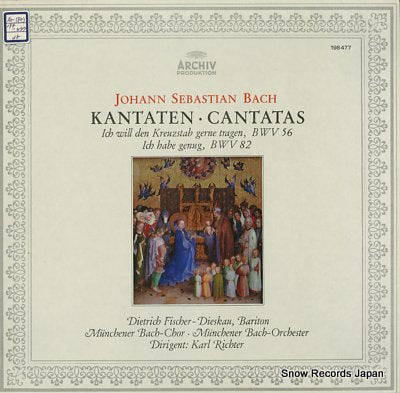 RICHTER, KARL bach; kantaten.cantatas 198477