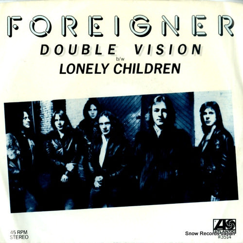 FOREIGNER double vision 3514