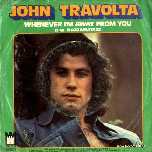 TRAVOLTA, JOHN whenever i'm away from you MB-10780