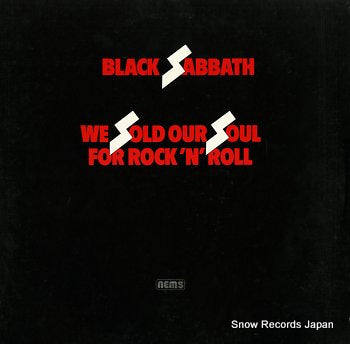 BLACK SABBATH we sold our soul for rock 'n' roll SP32-5017-18