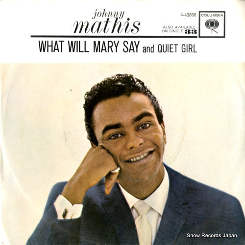 MATHIS, JOHNNY what will mary say 4-42666