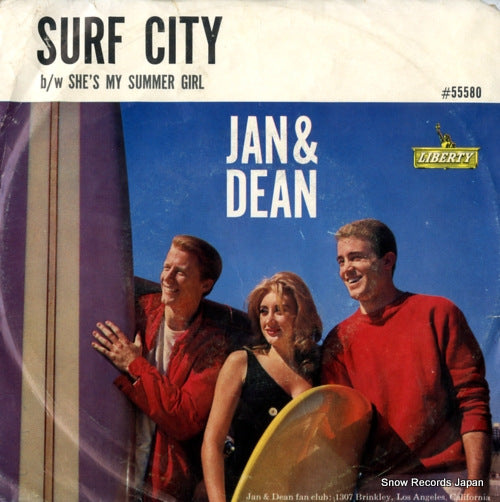 JAN AND DEAN surf city 55580
