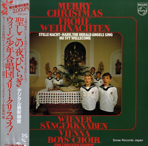 VIENNA BOYS CHOIR merry christmas 20PC-2011