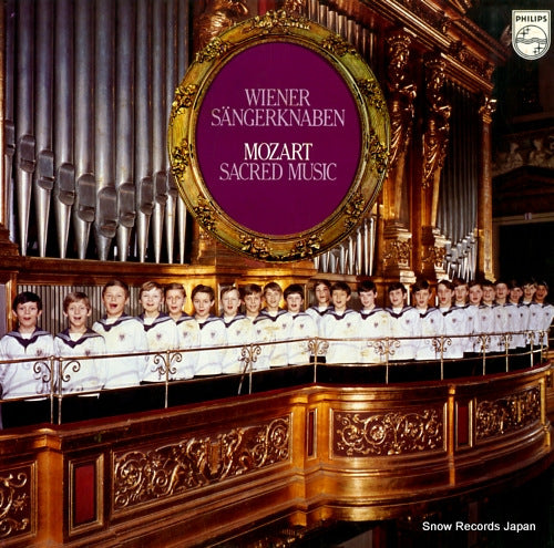 WIENER SANGERKNABEN mozart; sacred music 15PC-127