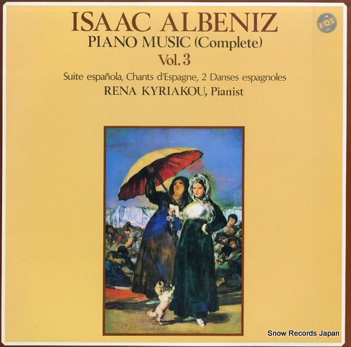KYRIAKOU, RENA albeniz; piano music (complete) vol.3 H-4537V