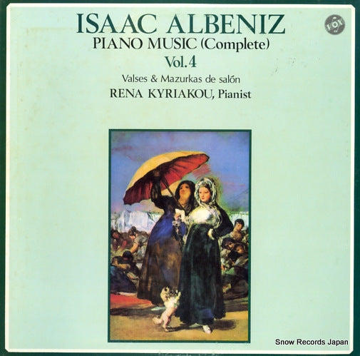 KYRIAKOU, RENA albeniz; piano music (complete) vol.4 H-4538V