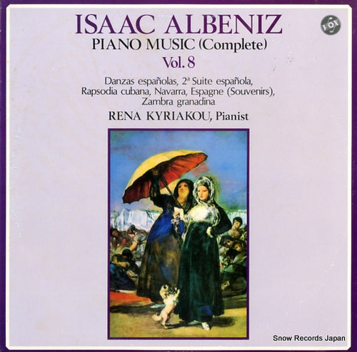 KYRIAKOU, RENA albeniz; piano music (complete) vol.8 H-4542V